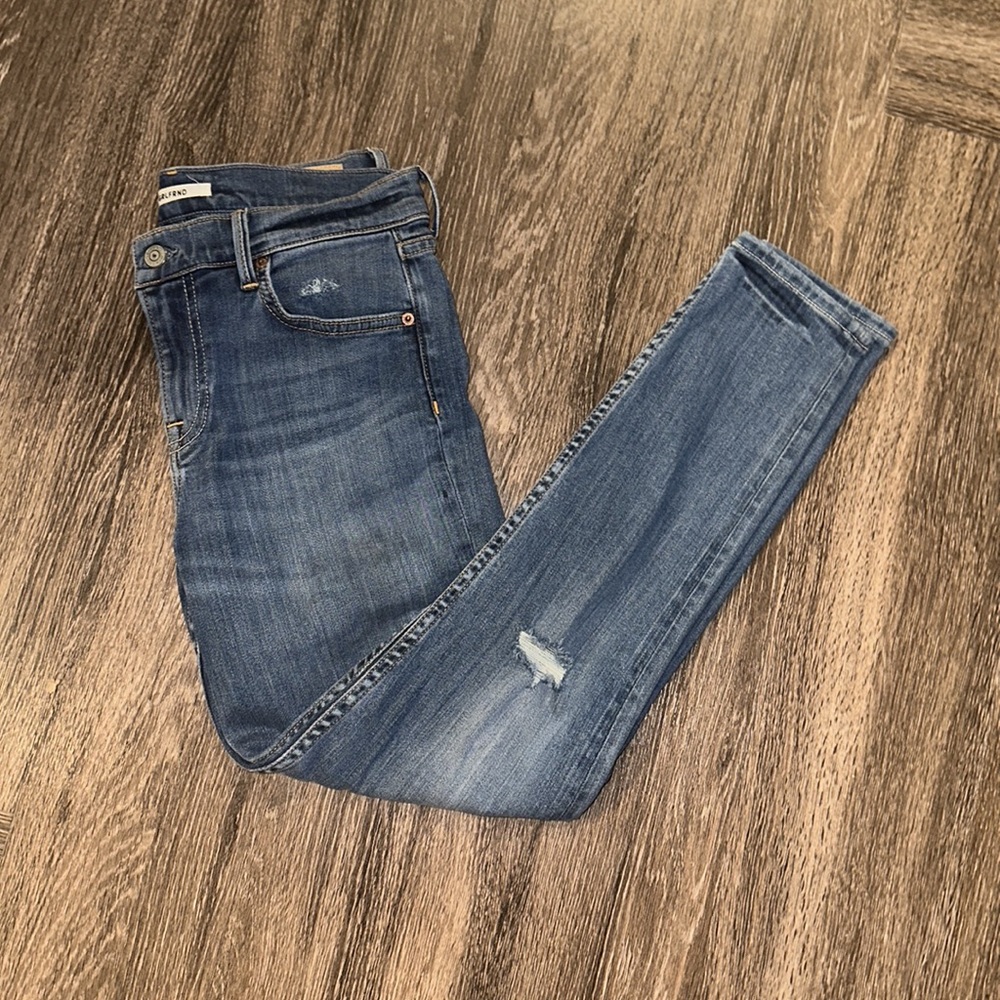 GRLFRND Candice Mid-Rise Super Stretch Skinny Jeans Size 27